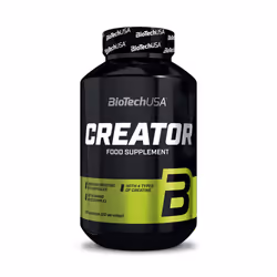BioTech USA - Créatine monohydrate - Creator - 120 Gélules