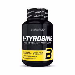 BioTech USA - Formule de L-Tyrosine - L-Tyrosine - 100 Gélules