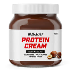 BioTech USA - Pâte à tartiner protéinée - Protein Cream - Cocoa Hazelnut 400g