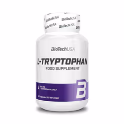 BioTech USA - Formule de L-Tryptophane - L-Tryptophan - 60 Gélules