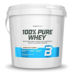 BioTech USA - Whey concentrée - 100% Pure Whey - Bourbon Vanilla 4000g