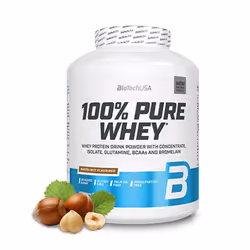 BioTech USA - Whey concentrée - 100% Pure Whey - Hazelnut 2270g