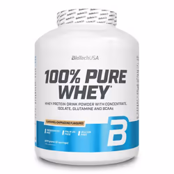 BioTech USA - Whey concentrée - 100% Pure Whey - Caramel Cappuccino 2270g