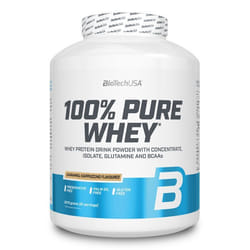BioTech USA - Whey concentrée - 100% Pure Whey - Caramel Cappuccino 2270g