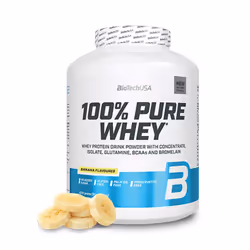 BioTech USA - Whey concentrée - 100% Pure Whey - Banana 2270g