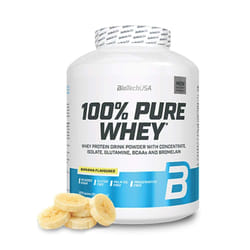 BioTech USA - Whey concentrée - 100% Pure Whey - Banana 2270g