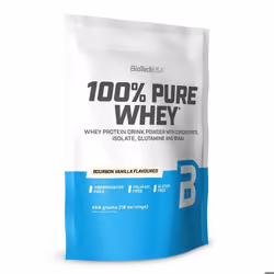 BioTech USA - Whey concentrée - 100% Pure Whey - Bourbon Vanilla 454g
