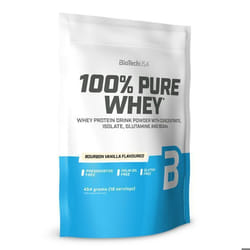 BioTech USA - Whey concentrée - 100% Pure Whey - Bourbon Vanilla 454g
