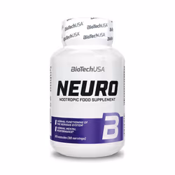 BioTech USA - Formule nootropique - Neuro - 60 Gélules