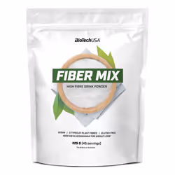 BioTech USA - Réducteur d'appétit - Fiber Mix - Saveur neutre 225g
