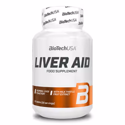 BioTech USA - Draineur hépatique - Liver Aid - 60 Comprimés