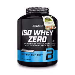 BioTech USA - Whey isolate - Iso Whey Zero - Black Biscuit 1816g