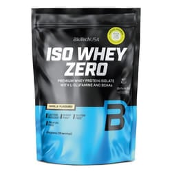 Whey Isolate - Biotech USA - Iso whey zero (454g) - Saveur Vanille