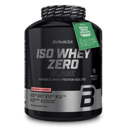 BioTech USA - Whey isolate - Iso Whey Zero Black - Strawberry 1816g
