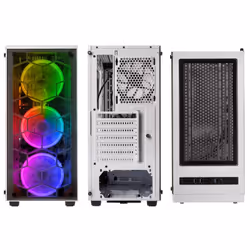 Kolink OBSERVATORY WHITE Midi Tower Noir, Blanc