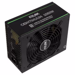 Kolink Continuum 1050W, 1050 W, 100 - 240 V, 50/60 Hz, 15 A, Actif, 130 W