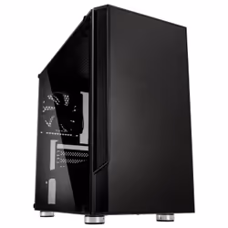 Kolink Citadel, Mini Tower, PC, Noir, micro ATX, Mini-ITX, Acier, Verre trempé, Jouer