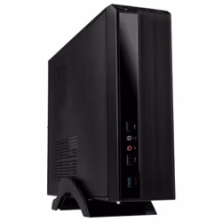 Kolink KLM-002, Micro Tower, PC, Noir, micro ATX, Micro-ITX, Plastique, Acier, maison/bureau