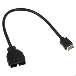 Câble Adaptateur - KOLINK - USB 3.1 Type C vers USB 3.0 - 25 cm - Noir - Convertisseur interne
