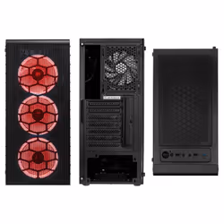 Kolink Observatory Lite Mesh Midi Tower Noir - Vue supplémentaire 7