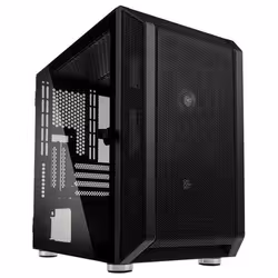 Kolink Citadel Mesh, Micro Tower, PC, Noir, micro ATX, Mini-ITX, Mesh, Plastique, Acier, Verre trempé, 19 cm