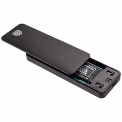 Kolink KO-M2UC31, Enceinte ssd, M.2, M.2, 10 Gbit/s, Connectivité USB, Noir