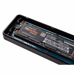 Kolink KO-M2UC31 Boîtier de disques de stockage Enceinte ssd Noir M.2