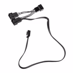 Kolink 1-3 Fan PWM Splitter, 0,35 m, 4-pin PWM, 3 x 4-pin PWM, Femelle, Mâle, Droit