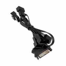 Kolink 1-4 PWM Lüfter Splitterkabel - 35 cm 0,35 m - Vue supplémentaire 5