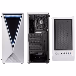 Kolink VOID WHITE unité centrale Midi Tower Noir, Blanc - Vue supplémentaire 4