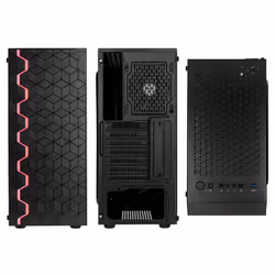 Kolink INSPIRE K8 unité centrale Midi Tower Noir - Vue supplémentaire 4