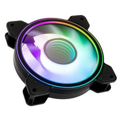 Kolink Umbra Void HDB ARGB Led PWM - 120 mm Boitier PC Ventilateur 12 cm Noir, Blanc 1 pièce(s)