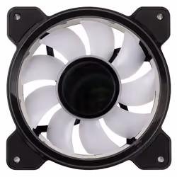 Kolink Umbra Void HDB ARGB Led PWM - 120 mm Boitier PC Ventilateur 12 cm Noir, Blanc 1 pièce(s)