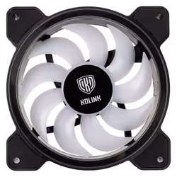 Kolink Umbra HDB ARGB Led PWM - 120 mm Boitier PC Ventilateur 12 cm Noir, Blanc 1 pièce(s) - Vue supplémentaire 4
