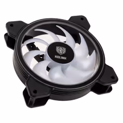 Kolink Umbra HDB ARGB Led PWM - 120 mm Boitier PC Ventilateur 12 cm Noir, Blanc 1 pièce(s) - Vue supplémentaire 6