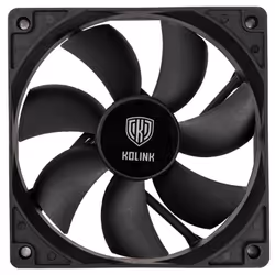 Kolink Classic HDB Boitier PC Ventilateur 12 cm Noir 1 pièce(s)