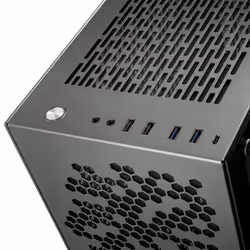 Kolink Rocket Heavy Vented Midi Tower Noir, Gris - Vue supplémentaire 3