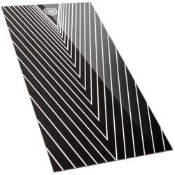 Kolink PGW-CH-KOL-080, Midi Tower, Façade, Verre trempé, Plastique, Transparent, Noir, Unity, 224,7 mm