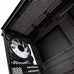 Kolink Observatory Y AMD SE ARGB Midi Tower Noir, Transparent - Vue supplémentaire 5