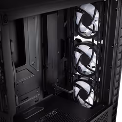Kolink Observatory Y AMD SE ARGB Midi Tower Noir, Transparent - Vue supplémentaire 7