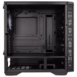 Kolink Observatory Y AMD SE ARGB Midi Tower Noir, Transparent - Vue supplémentaire 9