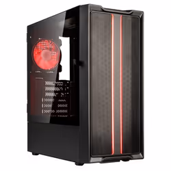 Kolink Inspire K12 ARGB, Midi Tower, PC, Noir, Transparent, ATX, ITX, micro ATX, Plastique, Acier, Verre trempé, Jouer