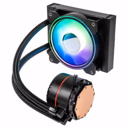 Kolink Umbra Void 120 AIO, Kit de refroidissement du liquide, 12 cm, 110,78 m³/h, Noir