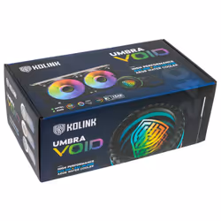 Kolink Umbra Void AIO Processeur Liquid cooling kit 12 cm Noir 1 pièce(s)