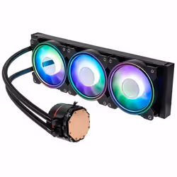 Kolink Umbra Void 360 AIO, Kit de refroidissement du liquide, 12 cm, 110,78 m³/h, Noir