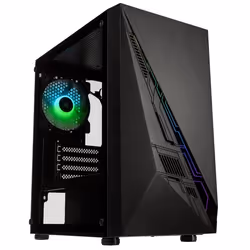 Boîtier Micro-ATX - KOLINK - Inspire K2 Plus - Verre trempé - Noir - ARGB