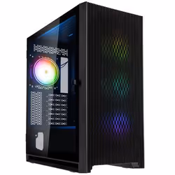 Kolink UNITY LATERAL ARGB, Midi Tower, PC, Noir, ATX, EATX, micro ATX, Mini-ITX, Acrylonitrile-Butadiène-Styrène (ABS), Métal ...