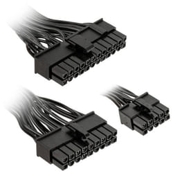 Kl-cbr-atx alimentation Câble de raccordement noir - Kolink