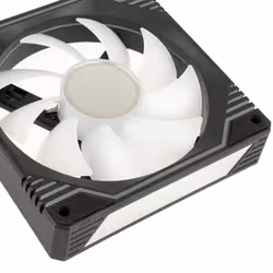 Kolink UMBRA X 120mm PWM ARGB Processeur Ventilateur 12 cm Noir, Blanc 1 pièce(s) - Vue supplémentaire 5