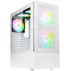 Boîtier PC - KOLINK - Observatory MX - E-ATX - 5 Ventilateurs ARGB - Blanc